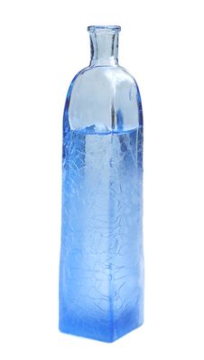 The Strange Blue Bottle. Royalty Free Stock Images The Strange Blue Bottle. Royalty Free Stock Images