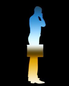 Business Man Outline 2 Stock Images Business Man Outline 2 Stock Images