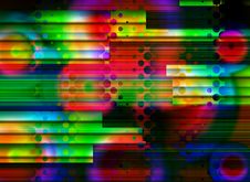 Colour Lines 3 Stock Photo