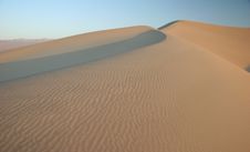 Death Valley Sand Dunes Royalty Free Stock Images