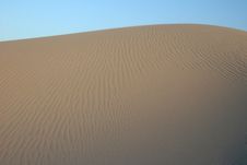 Death Valley Sand Dunes Stock Images