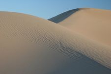 Death Valley Sand Dunes Royalty Free Stock Image