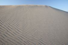 Death Valley Sand Dunes Royalty Free Stock Photography