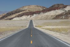 Road In Death Valley National Park Stock Photography