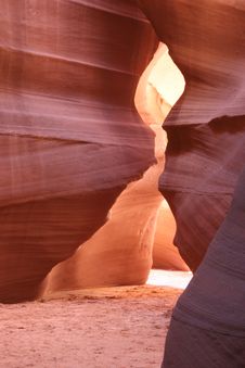 Slot Canyon Royalty Free Stock Photography Slot Canyon Royalty Free Stock Photography