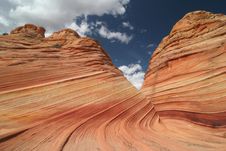 The Wave. Paria Canyon. Stock Image