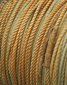 Coiled Rope Detail Royalty Free Stock Image Coiled Rope Detail Royalty Free Stock Image