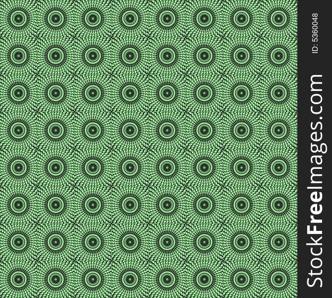 Green scaled background tile with many abstract eyes. Green scaled background tile with many abstract eyes