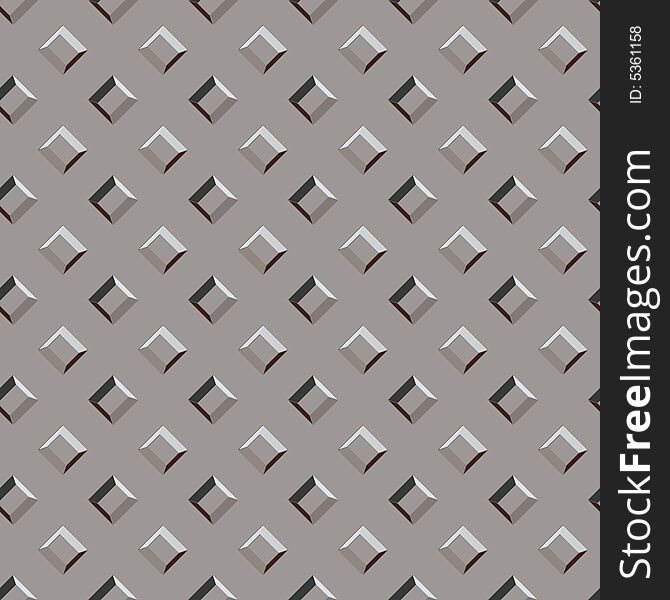 Seamless grey metal bumpy pattern background with red highlights. Seamless grey metal bumpy pattern background with red highlights