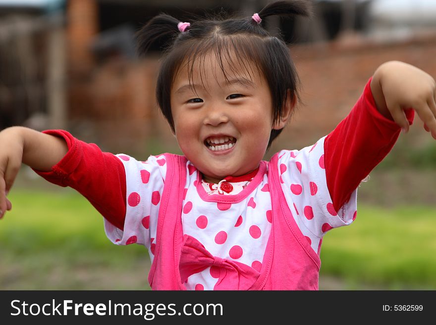 Cute Little Chinese Girl