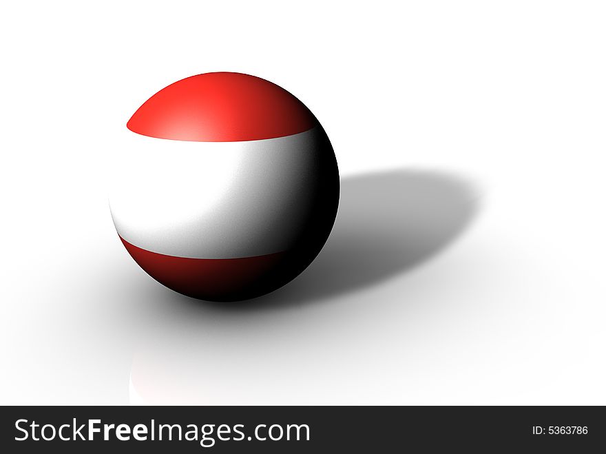 3d Flag Sphere