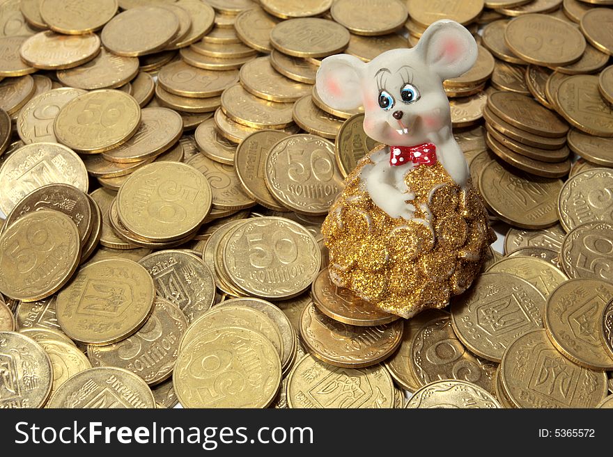 Rich mouse gather money! It do it very successfully. Many money!. Rich mouse gather money! It do it very successfully. Many money!