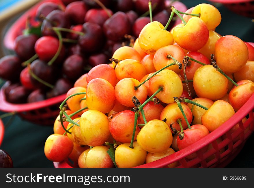 Abundant Supply of Farm Fresh Cherries