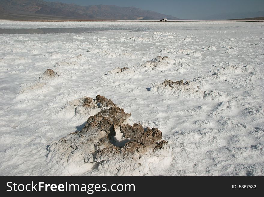 Crossing The Badwater Basin