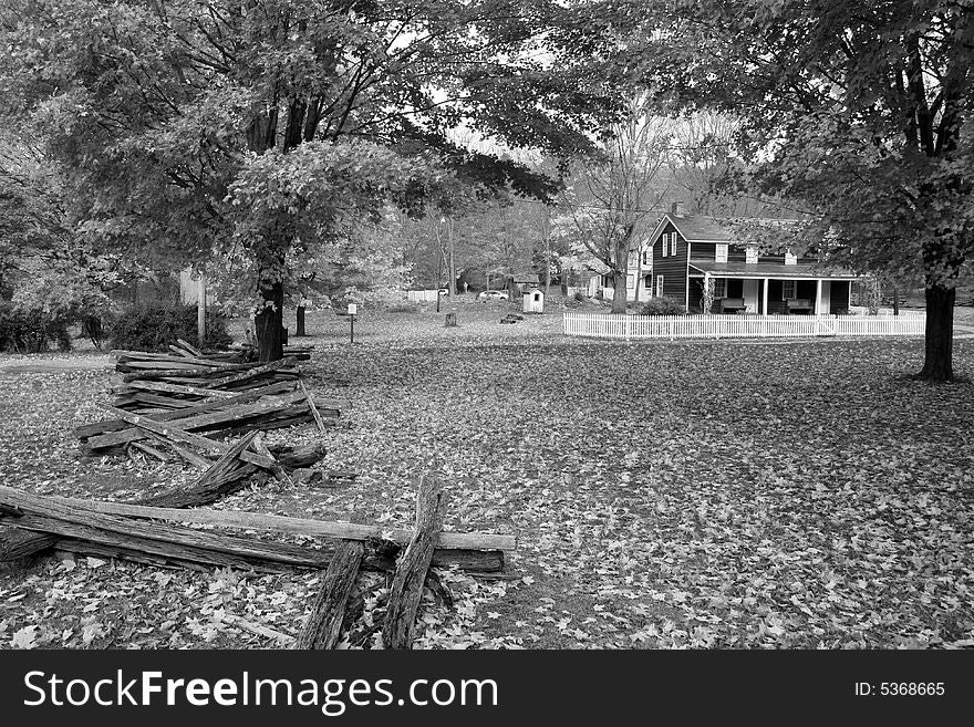 Historic Millbrook Village in Delaware water gap recreation area