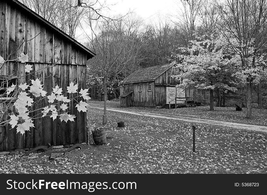 Historic Millbrook Village in Delaware water gap recreation area