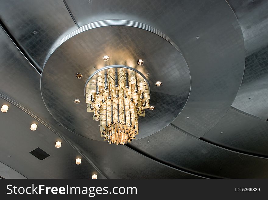 Kuala Lumpur Twin Towers Lobby Chandelier. Kuala Lumpur Twin Towers Lobby Chandelier