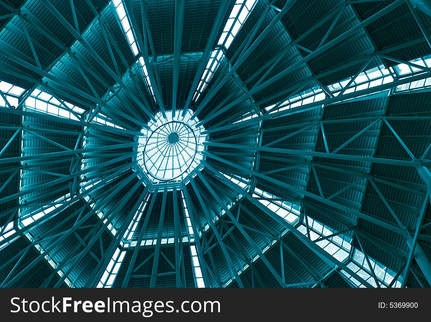 The Kuala Lumpur Twin Towers Shopping Mall Ceiling