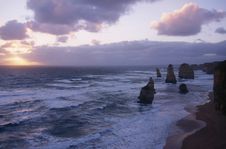 Twelve Apostles Royalty Free Stock Photography Twelve Apostles Royalty Free Stock Photography