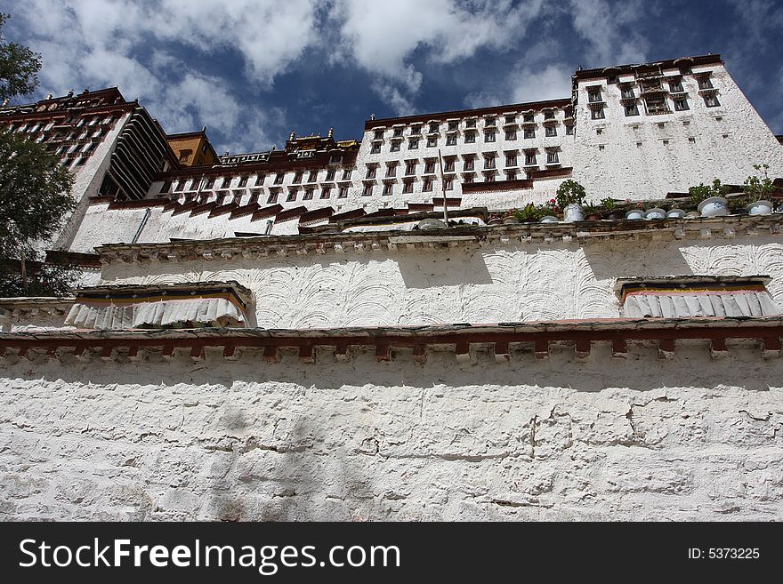 Potala temple in tibet China