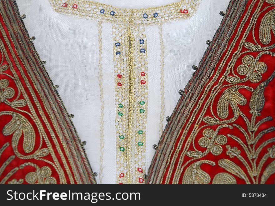 Montenegro old national women's costume