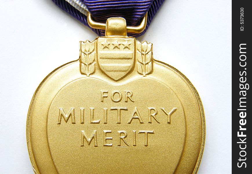 Purple heart  medal of military merit