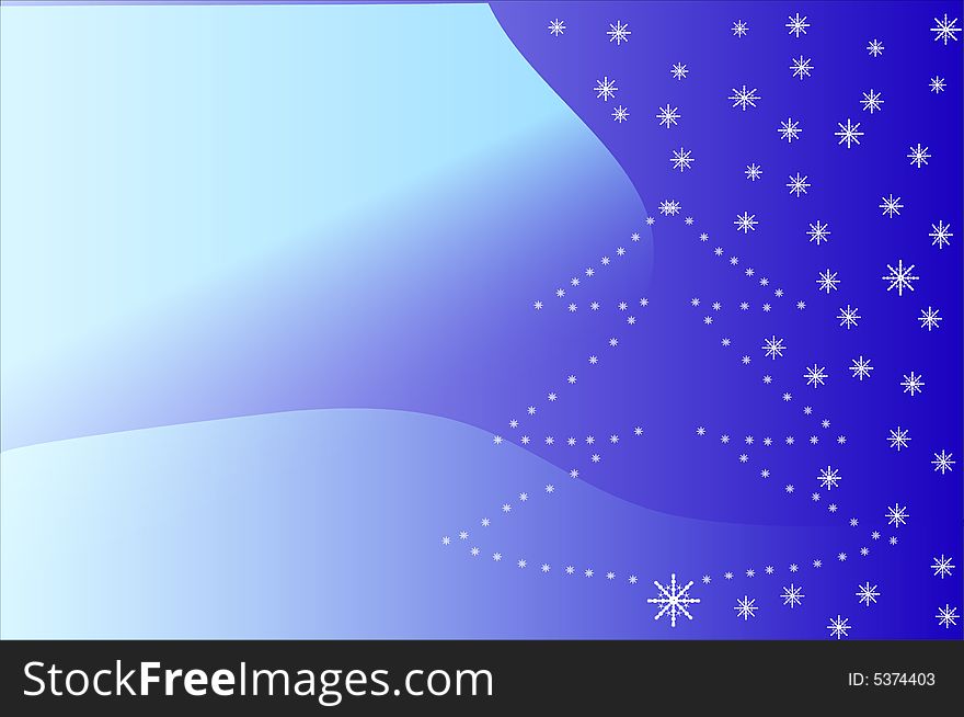 Stylized christmas tree design, Background, illustration