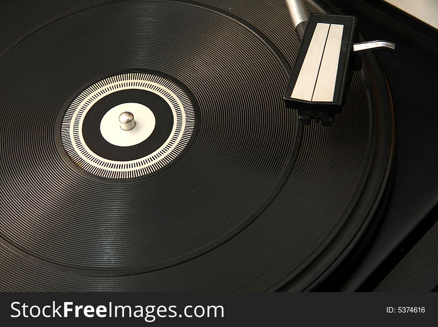 Turntable, music background 2 5