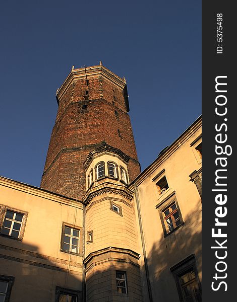 Tower of the castle in Legnica