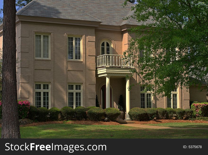 Beautiful brick two story house