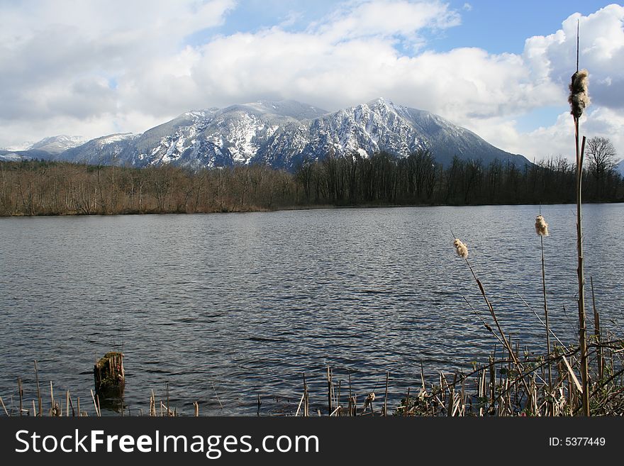 Mount Si with Snow