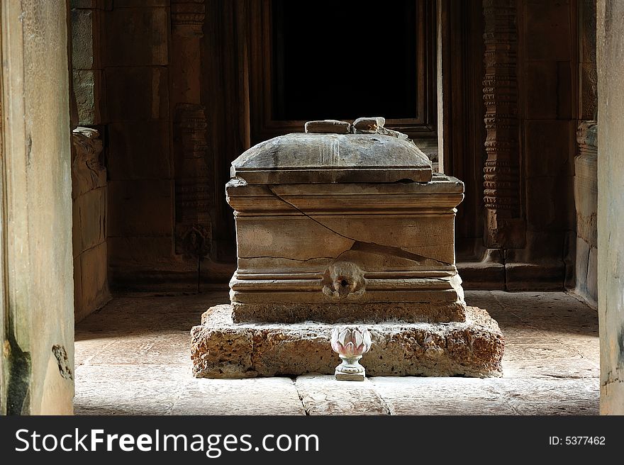 Cambodia Angkor Banteay Samre Indoor View