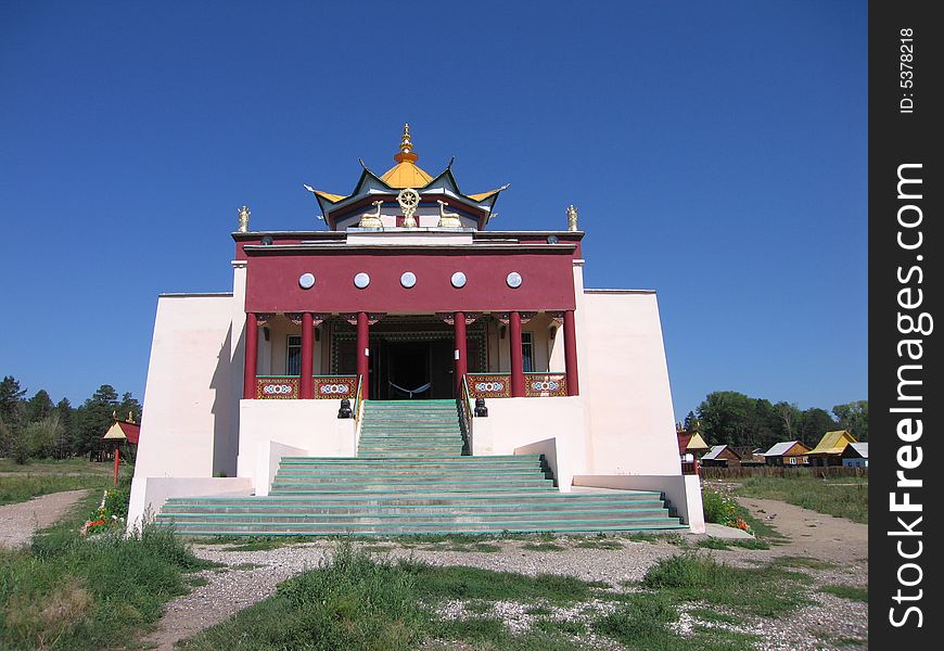 In The Buddhistic Monastery.