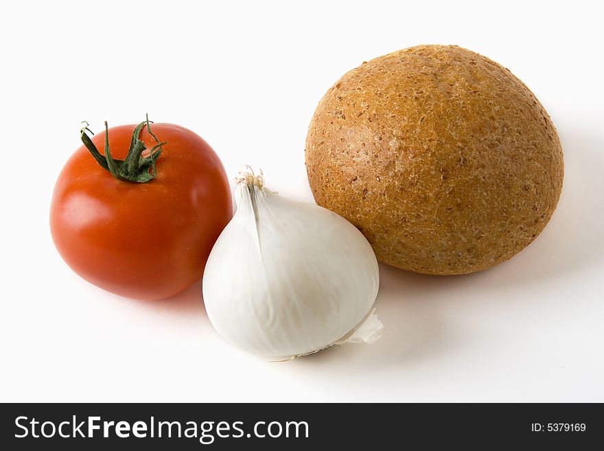 Tomato, Bread And Onion