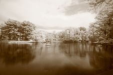 The Infrared Dreamy Scenery Stock Images The Infrared Dreamy Scenery Stock Images