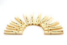Pegs Royalty Free Stock Photo