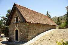 Church At A Cyprus Village Stock Photo
