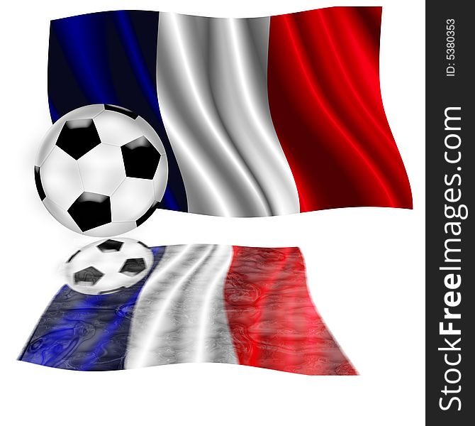 Football France Flag