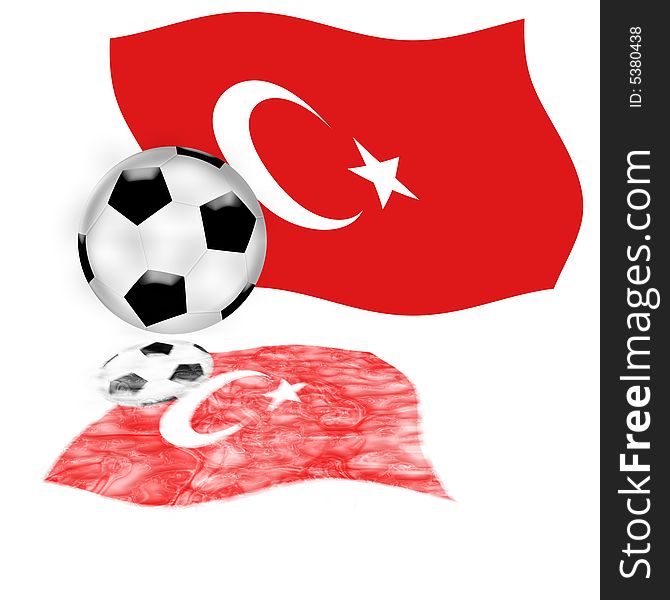 Football turkey flag