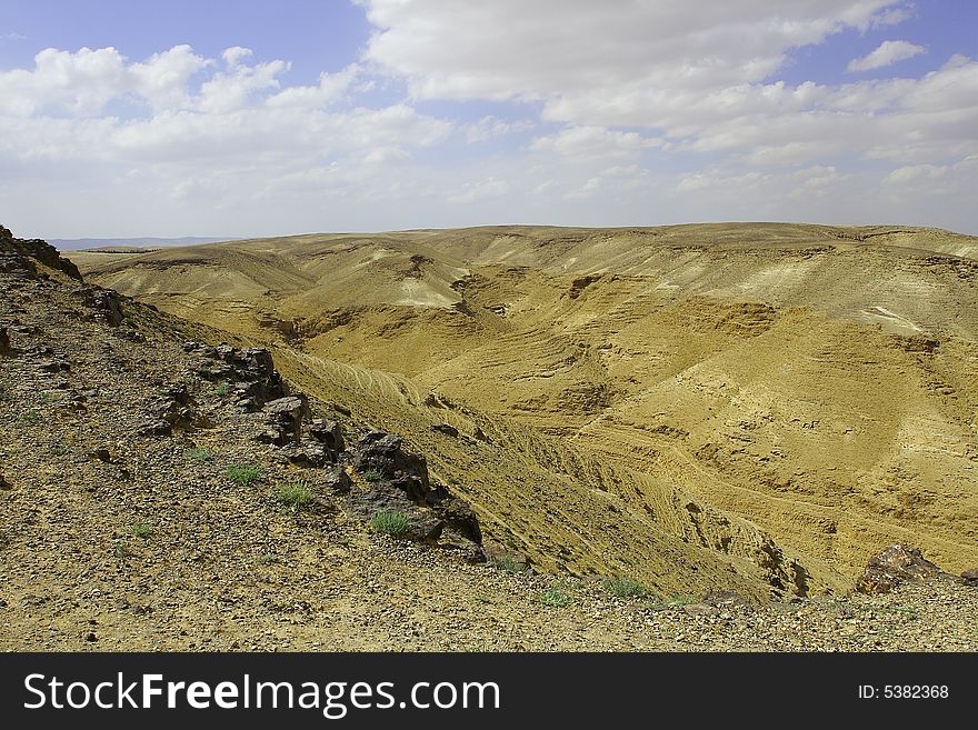 Hills and stones of Judean desert