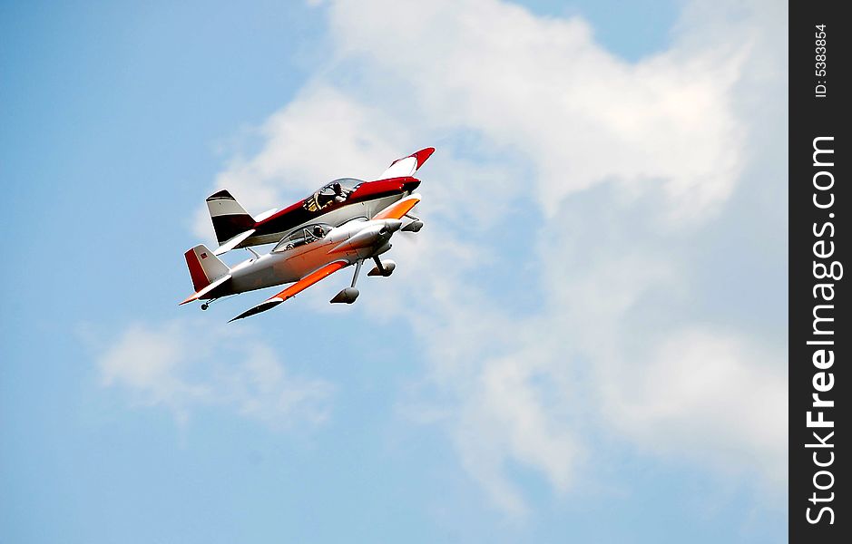 Photographed stunt planes at Annual PDK Airport Good Neighbor Day Open House and Air Show in Georgia.
