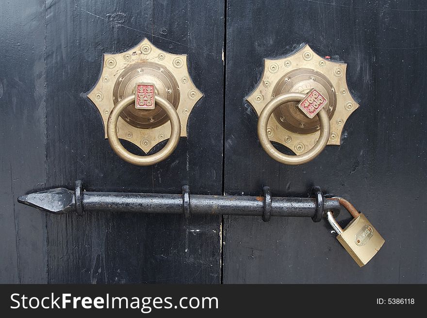 Bejing old door door knocker