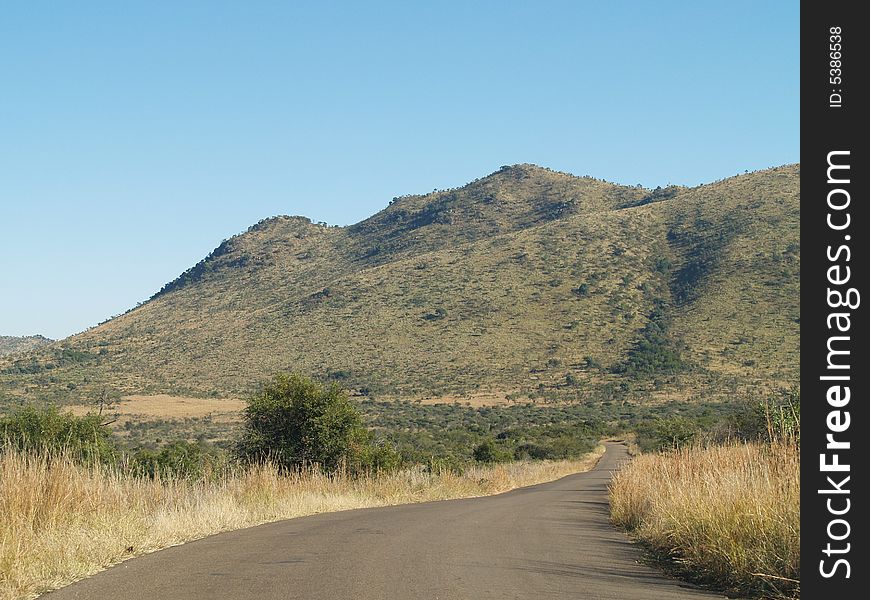Scenic View Of Pilansberg Nature Reaserve