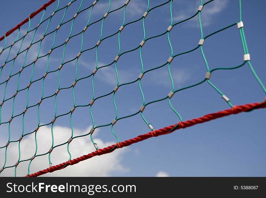 Net For Volleyball Or Badminton