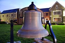 Old Church Bell Stock Photo