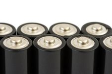 Group Of Batteries Royalty Free Stock Photo Group Of Batteries Royalty Free Stock Photo