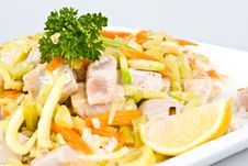 Fish Salad Stock Photography Fish Salad Stock Photography