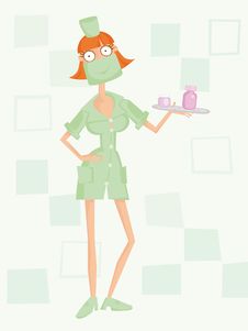 Funny Nurse Stock Photo Funny Nurse Stock Photo