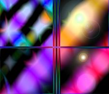 Window Fractal Royalty Free Stock Photo