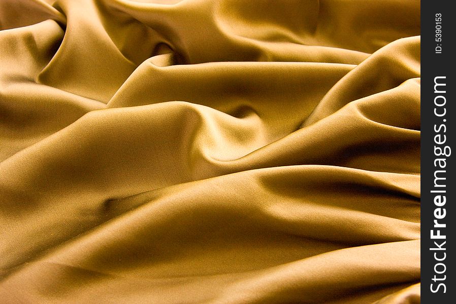 Abstract satin background colored with yellow. Abstract satin background colored with yellow